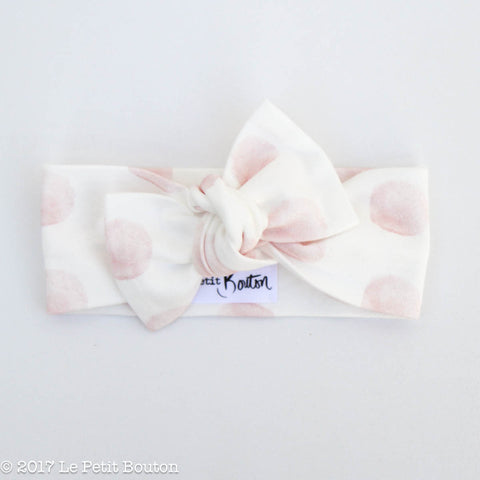 HS17 EXCLUSIVE Marshmallow Bow Knot Headband - Le Petit Bouton