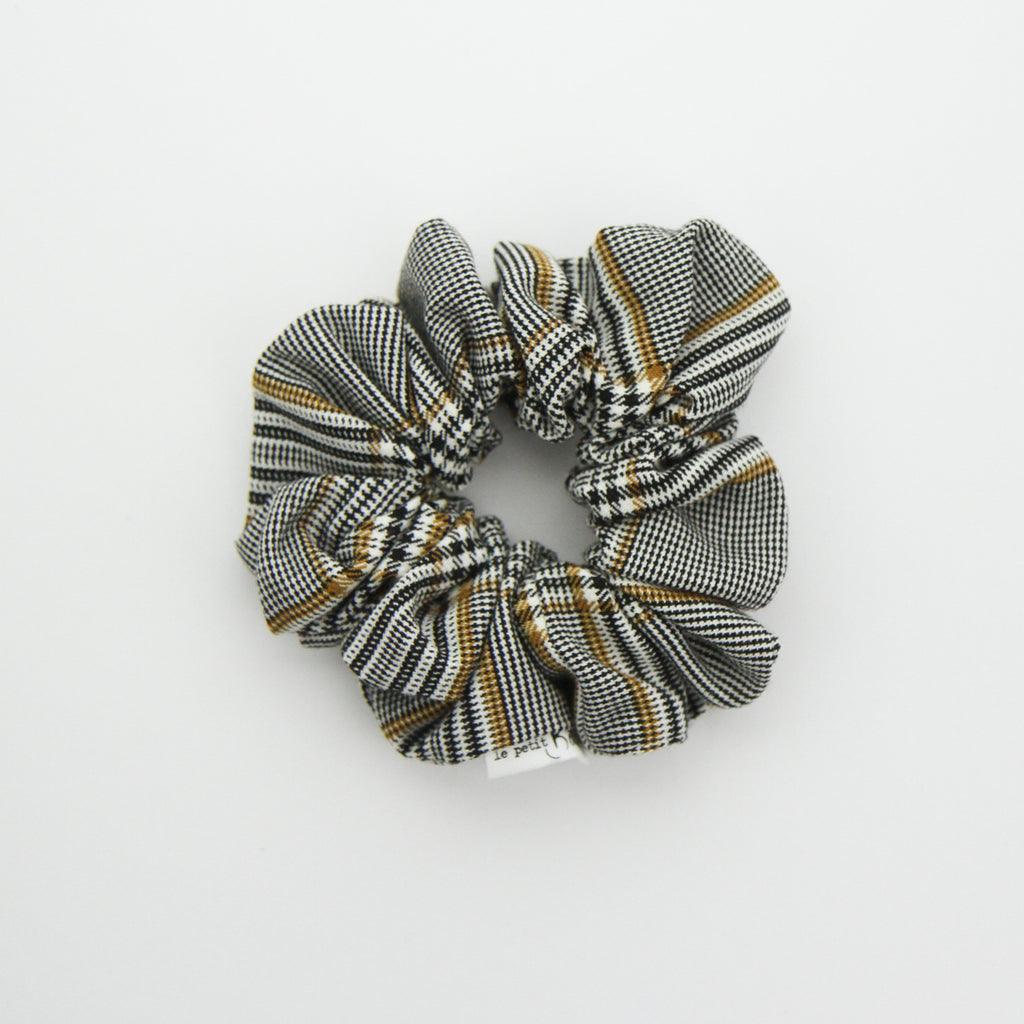 Luxe Statement Scrunchie - Classic Plaid