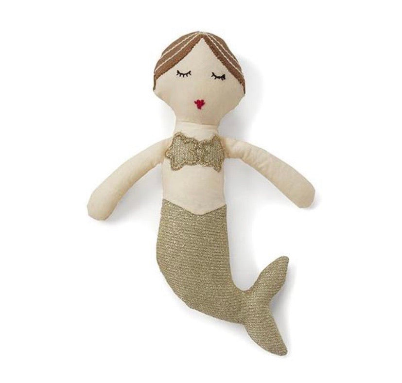 Nana Huchy - mermaid Rattle Gold