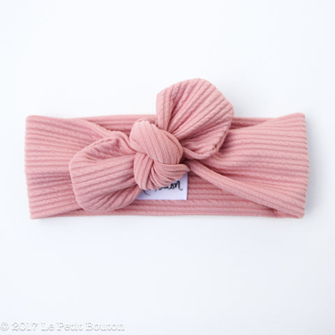 Top Knot Headband - Textured Musk