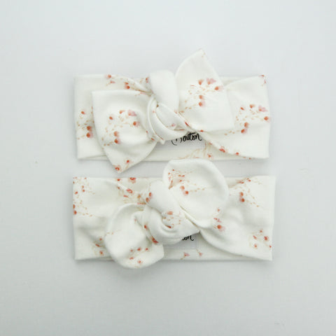 Autumn20 Organic Cotton Top Knot Headband - Sunday Posies