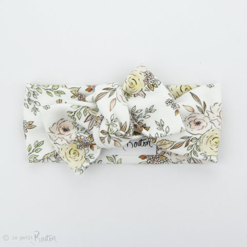 Exclusive Organic Cotton Bow Knot Headband - Daphne